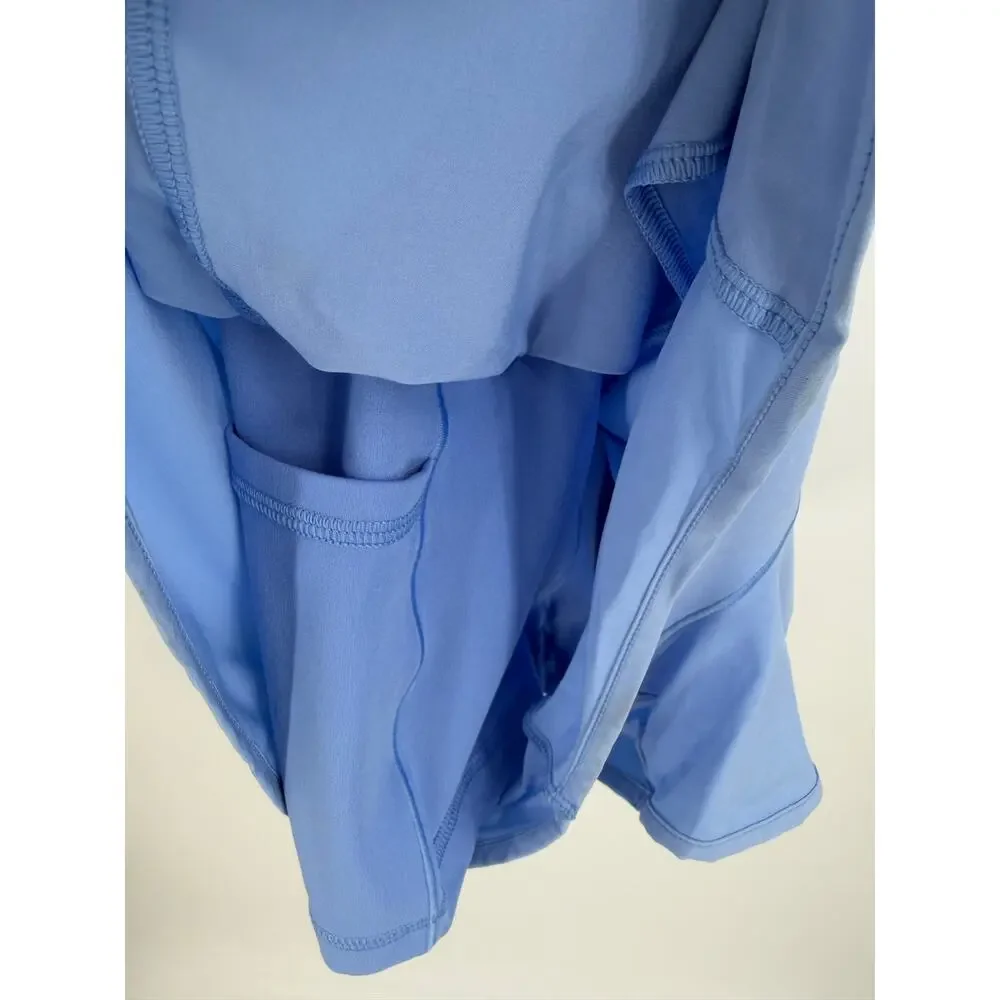 Aerie Offline Real Me Hot Stuff Romper Blue Racerback Athletic NWT Size Medium